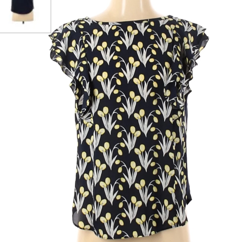 Ann Taylor LOFT short sleeve blouse